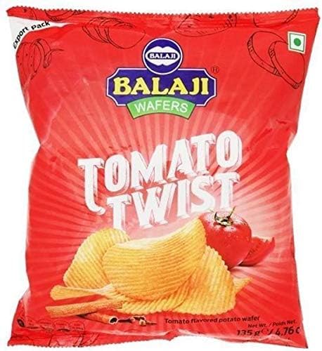 Balaji Tomato Twist (tomato potato wafer) - 135g