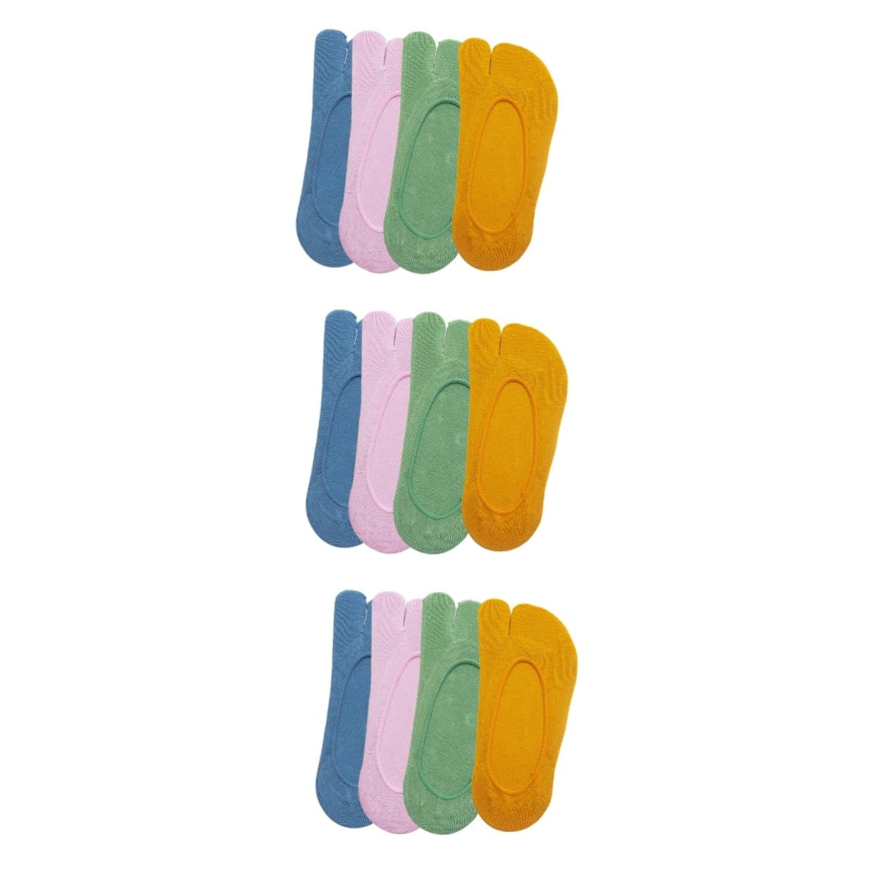 VALICLUD 12 Paare Süßigkeit Tabi Socken Frauen -socken Für Damen Sportsocken Für Damen Freizeitsocken Für Bunte socken Baumwollsocken Für Traber Baumwolle Fräulein Sommer
