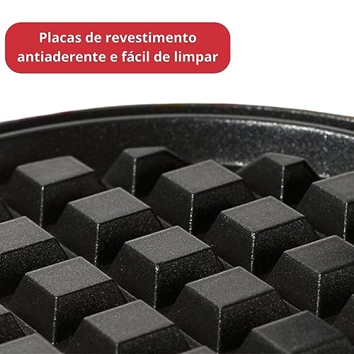 softdigit Mini Máquina De Waffles Fazer Waffle Café Da Manhã Casa Cozinha 110v 550W
