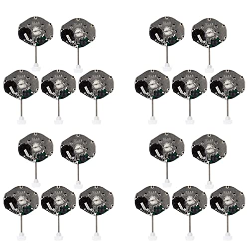 Fegtrty 20Pcs SL68 Quartz Horloge Beweging Vervanging Voor Horlogemaker Repareren Tool Accessoire Horloge Onderdelen