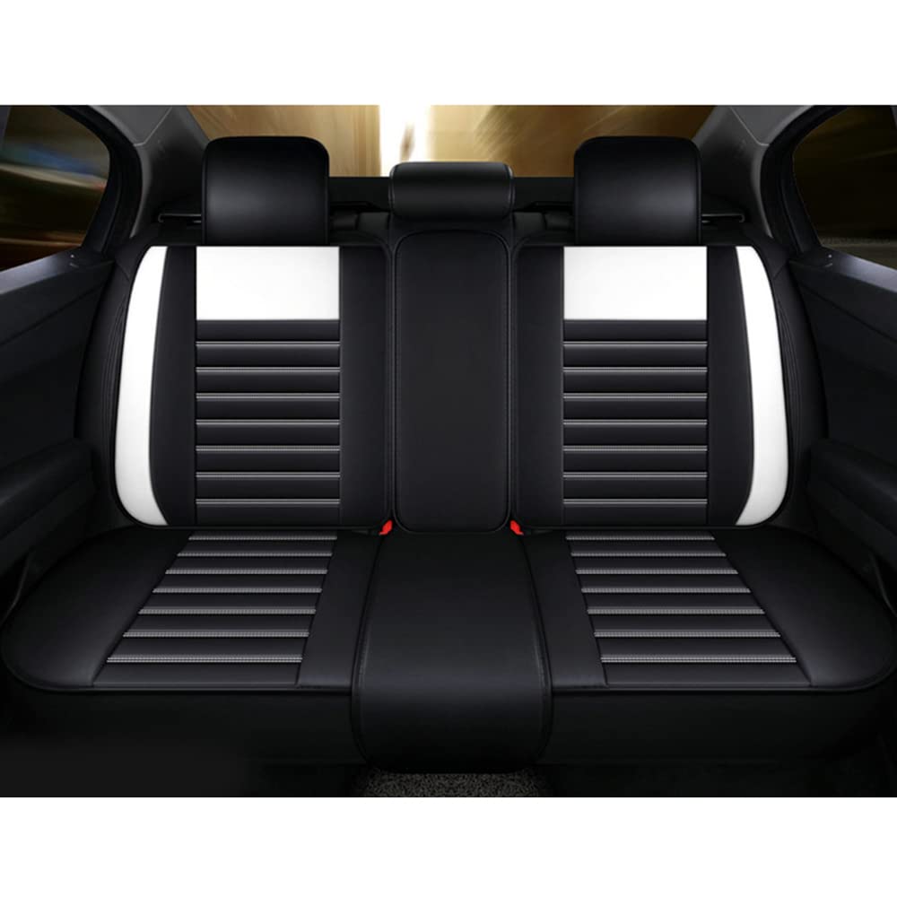 Funda de Asiento de Coche para Skoda Karoq 2018-2027 | Incluye 2 reposacabezas y 2 apoyo lumbar. Tela transpirable todo clima, protege asientos del desgaste diario.