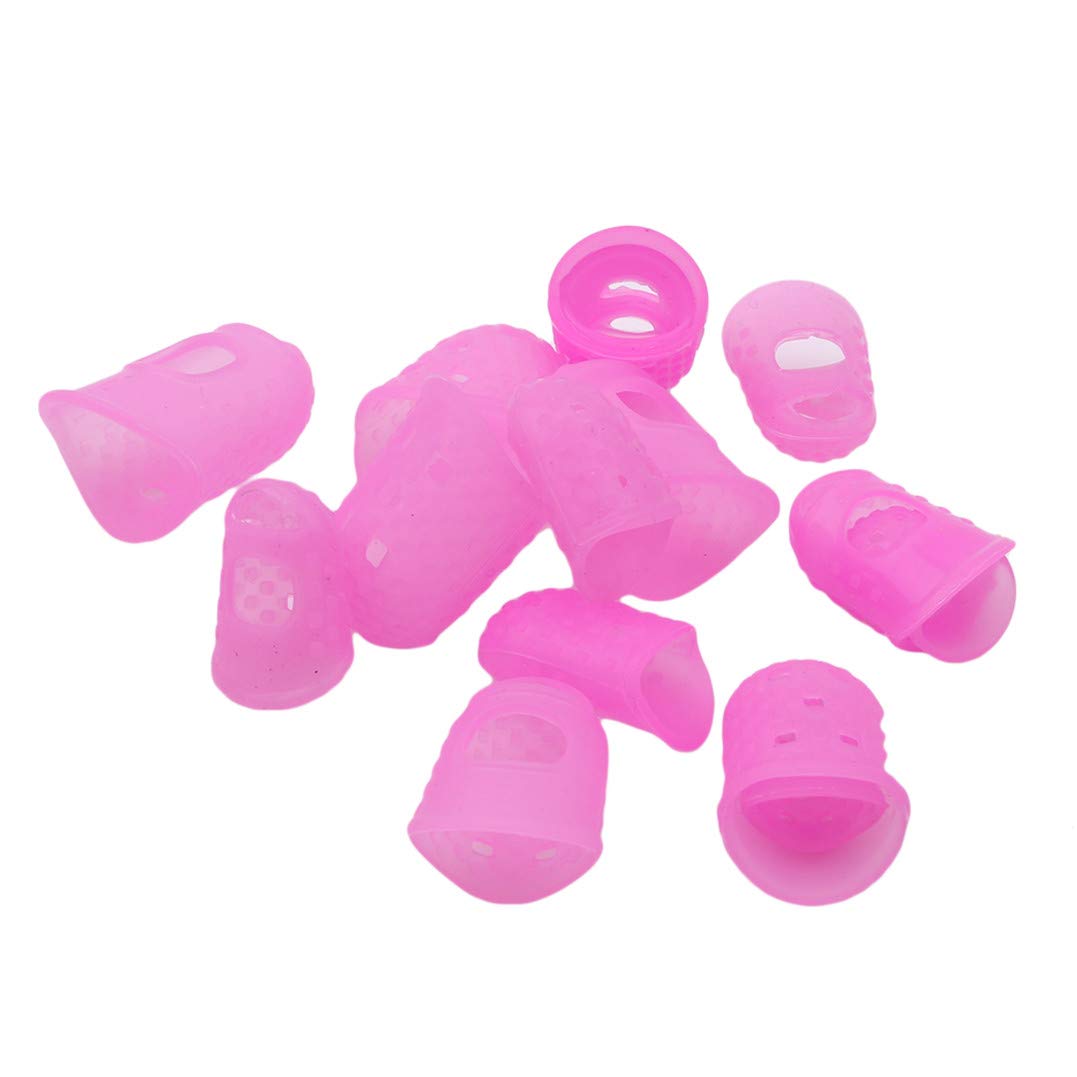Weryffe Silicone Thimble Hollow Out Breathable Freely With