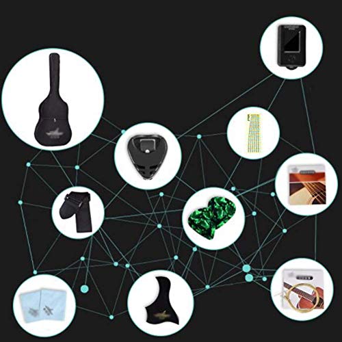 Guitare pour enfants, guitare acoustique débutant guitare classique étudiant pratique beau son avec sac à dos étanche… - Les Beatles, Paul McCartney, John Lennon, RIngo Starr, George Harrison Guitare pour enfants, guitare acoustique débutant guitare classique étudiant pratique beau son avec sac à dos étanche… – Image 5
