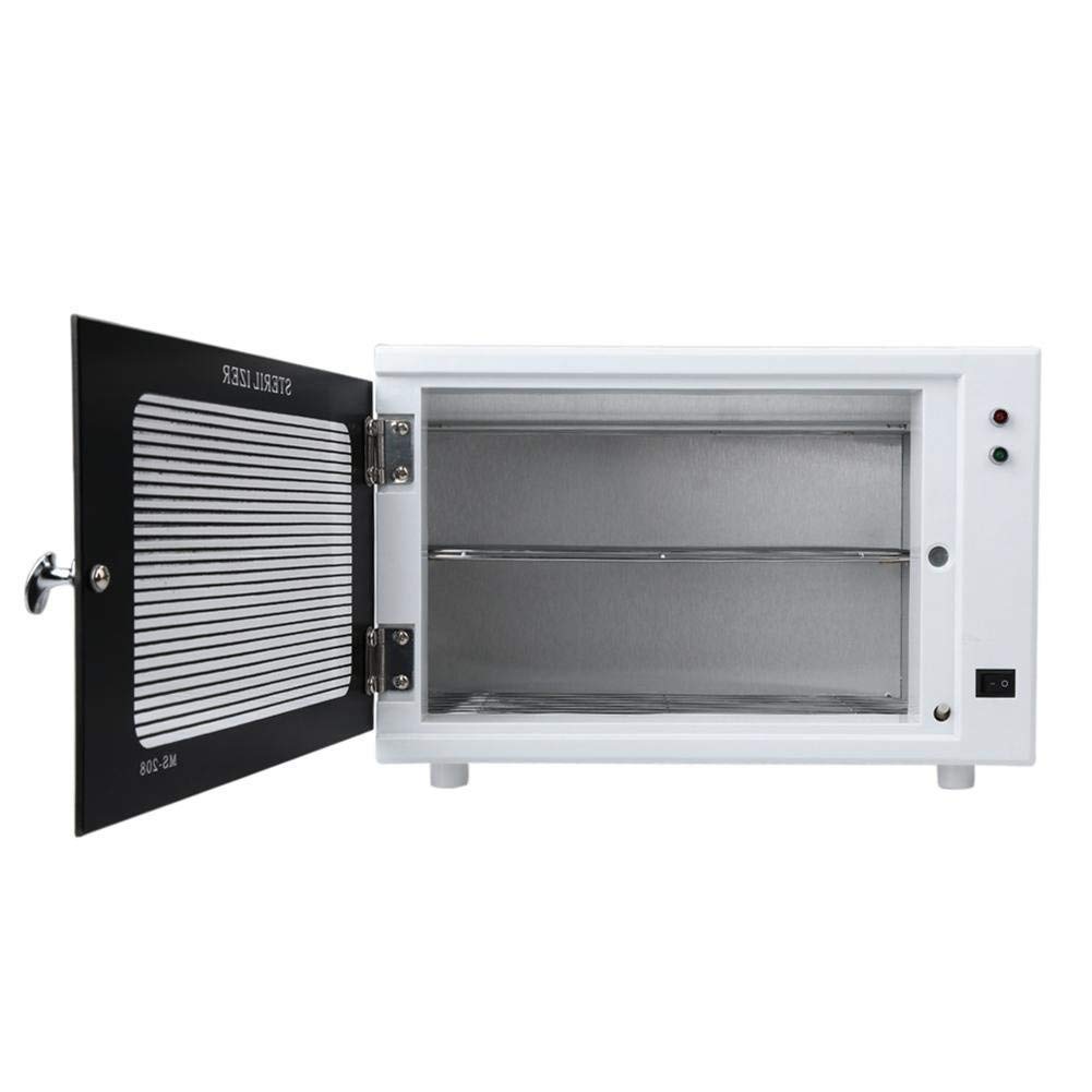 Calentador de Toallas Esterilizador Esterilizador Caja esterilizadora Capacidad Gabinete de Iones Desinfectante SPA Cuidado de la Piel Salón Equipo de Belleza o, Blanco