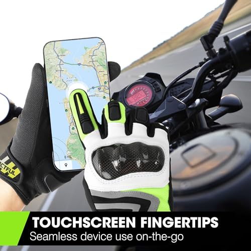 Image of WTACTFUL Lightweight Motorcycle Gloves for Men Women Touchscreen Summer