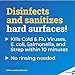 CloroxPro Anywhere Daily Disinfectant and Sanitizer, No-Rinse Food Contact Sanitizer, Kills Cold and Flu Viruses, 32 Fluid Ounces