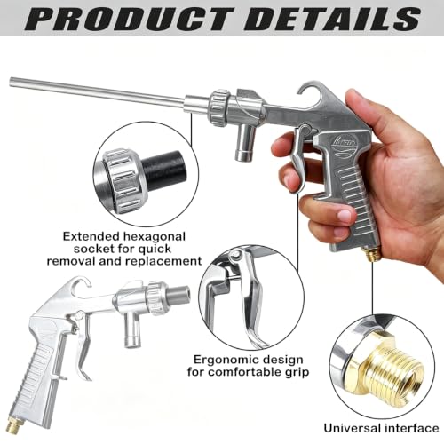 EUMAYES Multi-Nozzle Sandblaster Gun