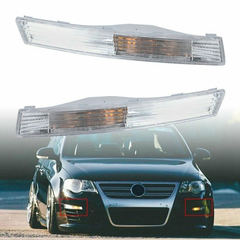 Luz intermitente de parachoques delantero para Passat B6 2006-2010 sin bombilla 5