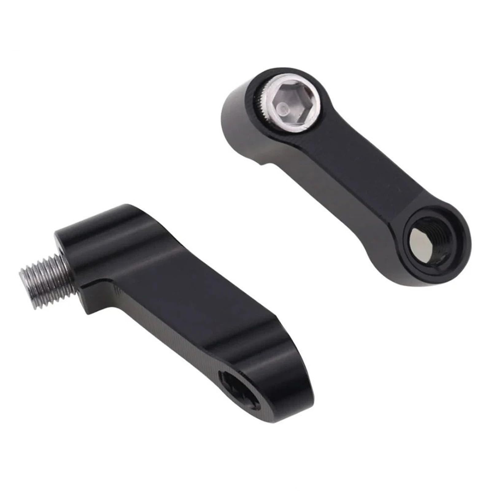Adatto for R1250GS R 1250 GS ADV R1200GS/ADV F850GS/ADV F750GS/ADV F800GS/ADV Estensione for specchietti, distanziali, adattatore di estensione(Black)