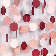 Rose-gold Pink Burgundy