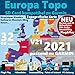 Produktbild Topografische Europakarte kompatibel zu Garmin Navigation GPS 60, GPSMap 60Cx, GPSMap 60CSx, GPSMap 62s, GPSMap 62sc, GPSMap 62st, GPSMap 62stc, GPSMap 64, GPSMap 64s, GPSMap 64st