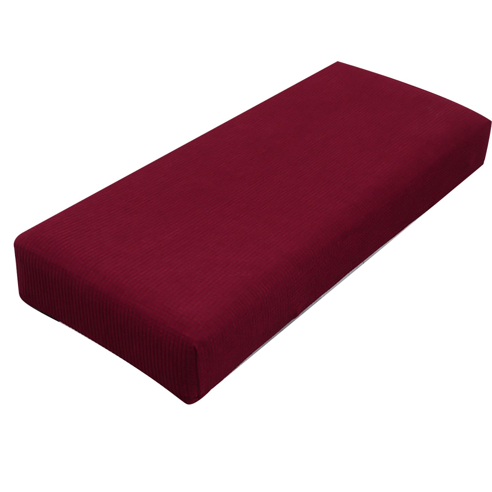 Nucelit Stretchable Benches Covers Polyester Fiber Quick Setups Slip Proof Machine Washable Stool Footrest Covers Stretchable Benches Slipcovers