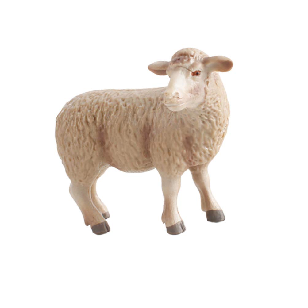 NUOBESTY Desk Topper Goat Ornament Sheep Figurines Toy Fake Goat Dolls Model Goat Statue Micro Landscape Decoration Flower Pot Adorn Potted Plants Artificial Decor Potted Plants Artificial Decor