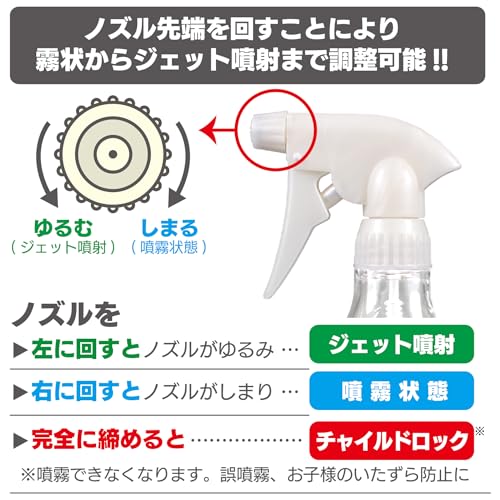 Maruhachi Sangyo #30 Spray Bottle, The Mist Spray, 300 ml miniatura 7