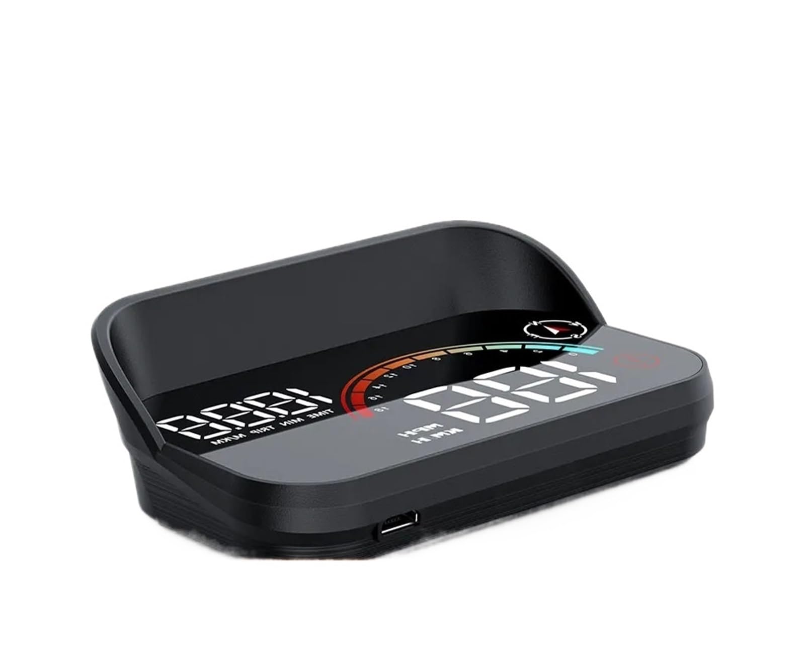 AD Head Up Display-proyector De Parabrisas M22, GPS For Coche HUD, Velocímetro Digital Universal, Km/h, Proyección LCD sobre Cristal, Velocidad del Coche