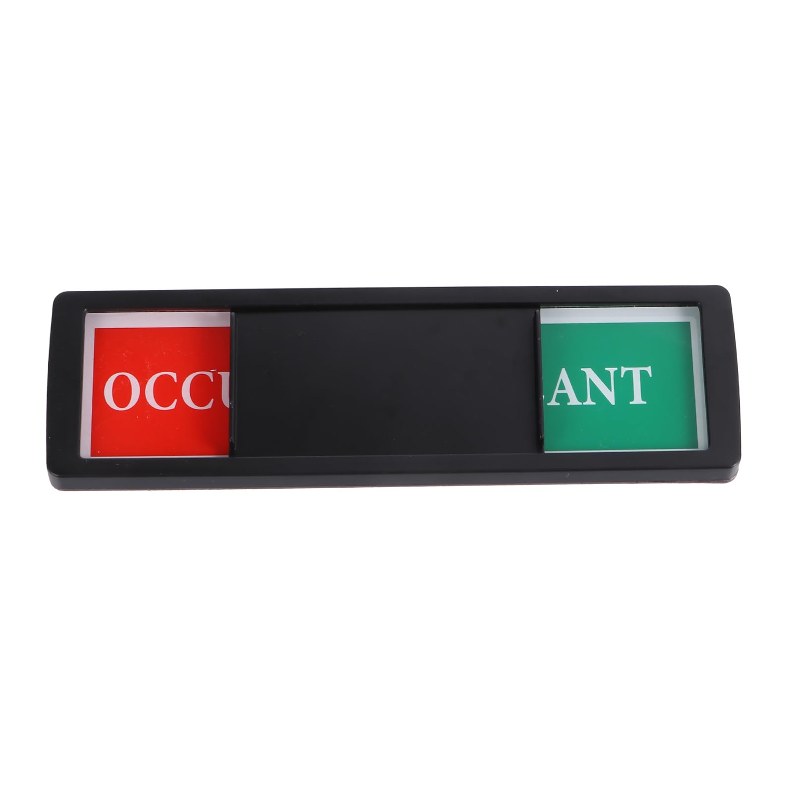 Hemobllo Vacant Occupied Sliding Door Sign - Do Not Disturb for Restroom, Bathroom, Office, Conference Room