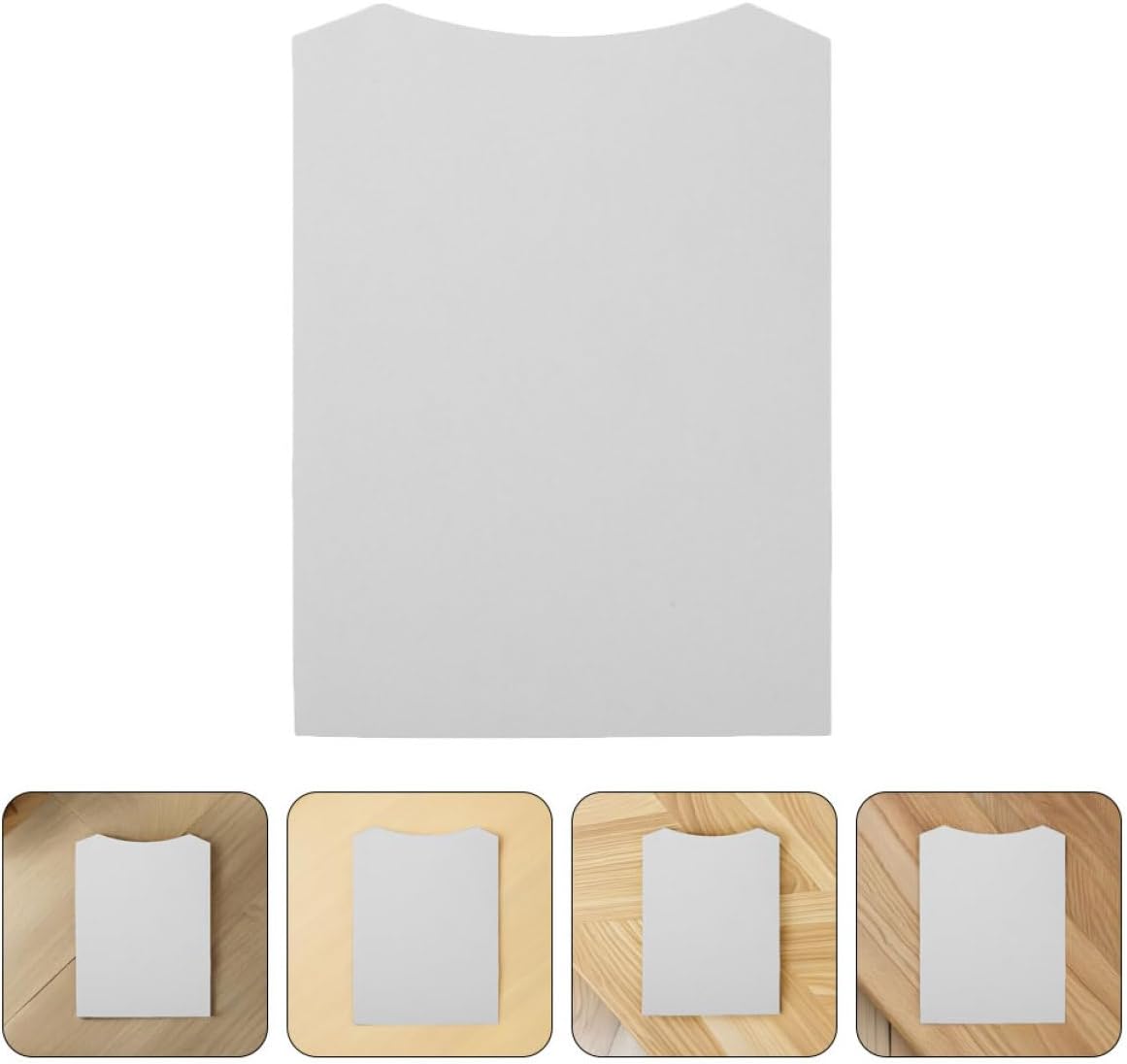 50Pcs Cardboard Shirt Inserts, 12.40X9.05In Foldable Clothing Folding Board for Clothing Packaging and Display Laundry Folder for Organizing Shirts Sweaters