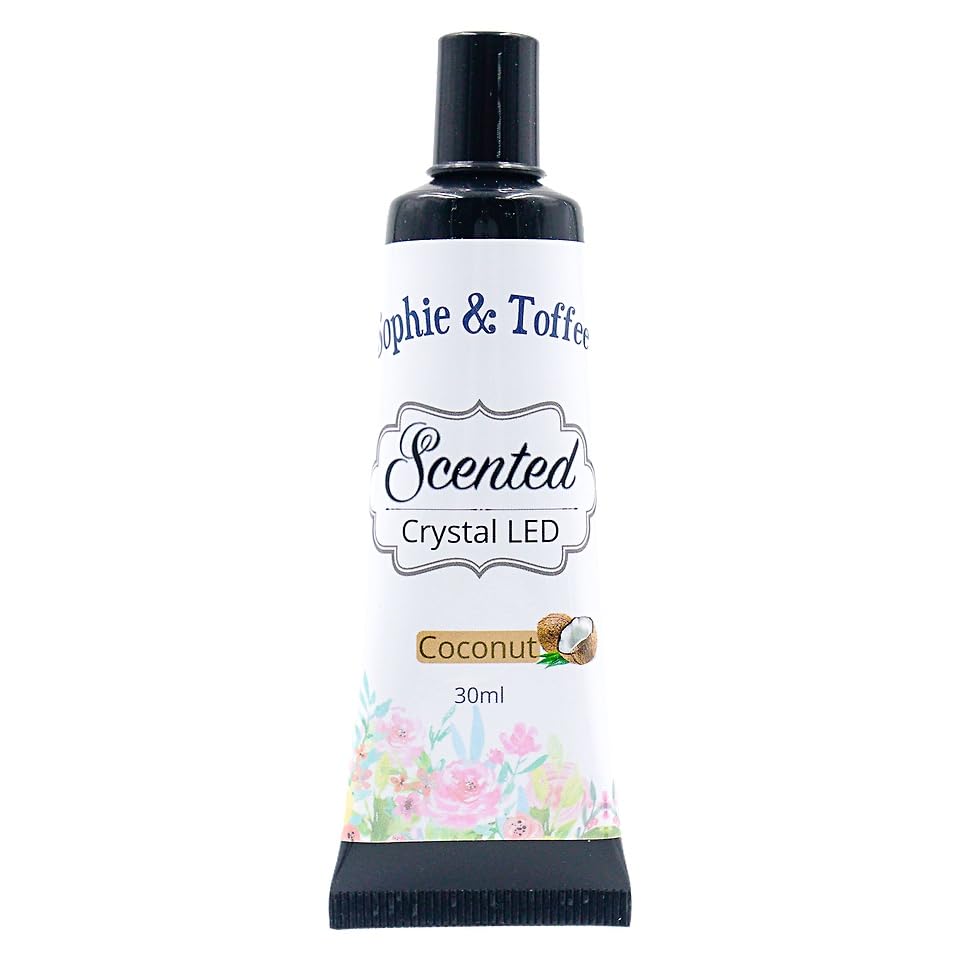 SOPHIE & TOFFEE Coconut Scented Crystal LED Resin (30ml)