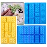 🍫Multifunción: puede usar estos moldes para hacer chocolate, helado, piruletas, jabón, pastel, pan, jalea, pudín, etc.