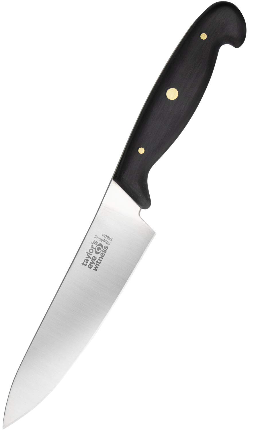 Taylors Eye Witness Professional Series British Made Cooks Kitchen Knife - 15cm Cutting Edge with an Ultra Fine, Pointed Blade, Precision Ground from High Carbon Stainless Steel.