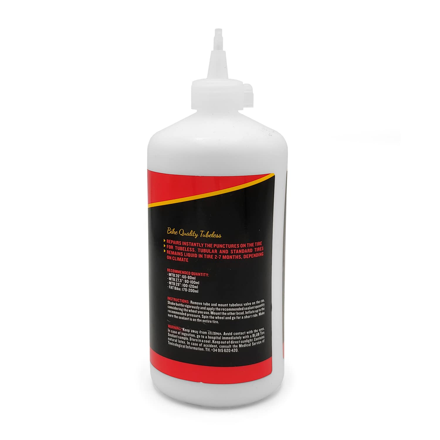 BLUB Tubeless MTB Sealant 500ml | Rowerowy płyn zapobiegający przebiciu | Uszczelniacz do zestawu naprawczego przebicia | Zestaw do naprawy opon, łatki rowerowe