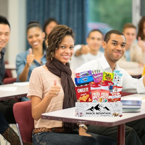 Snack Mountain Care Package 25 Count, Halloween Snacks, Snack Care Package For Teens & Adults, Back To School Gifts, Birthday Snack Gift Box thumb #6