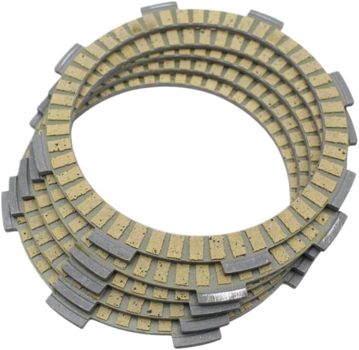 Motorcycle Clutch Plates Steel Friction Disc Kit 4 Pack Compatible with Automotive Motorcycle Parts CM125 CT125A CT125 TL125 NX125 XL125 XL125S XLR125 XR125L CD185