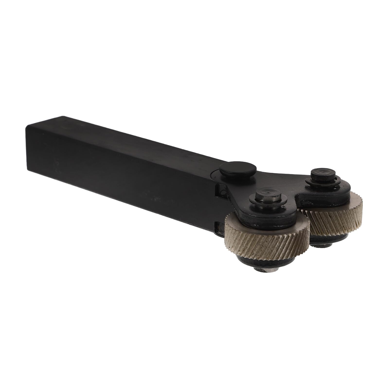 Outil de moletage pour tour à métaux cuivre aluminium double roue 26mm