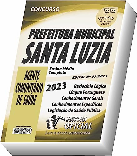 Apostila Prefeitura de Santa Luzia - MG - Agente Comunitário de Saúde