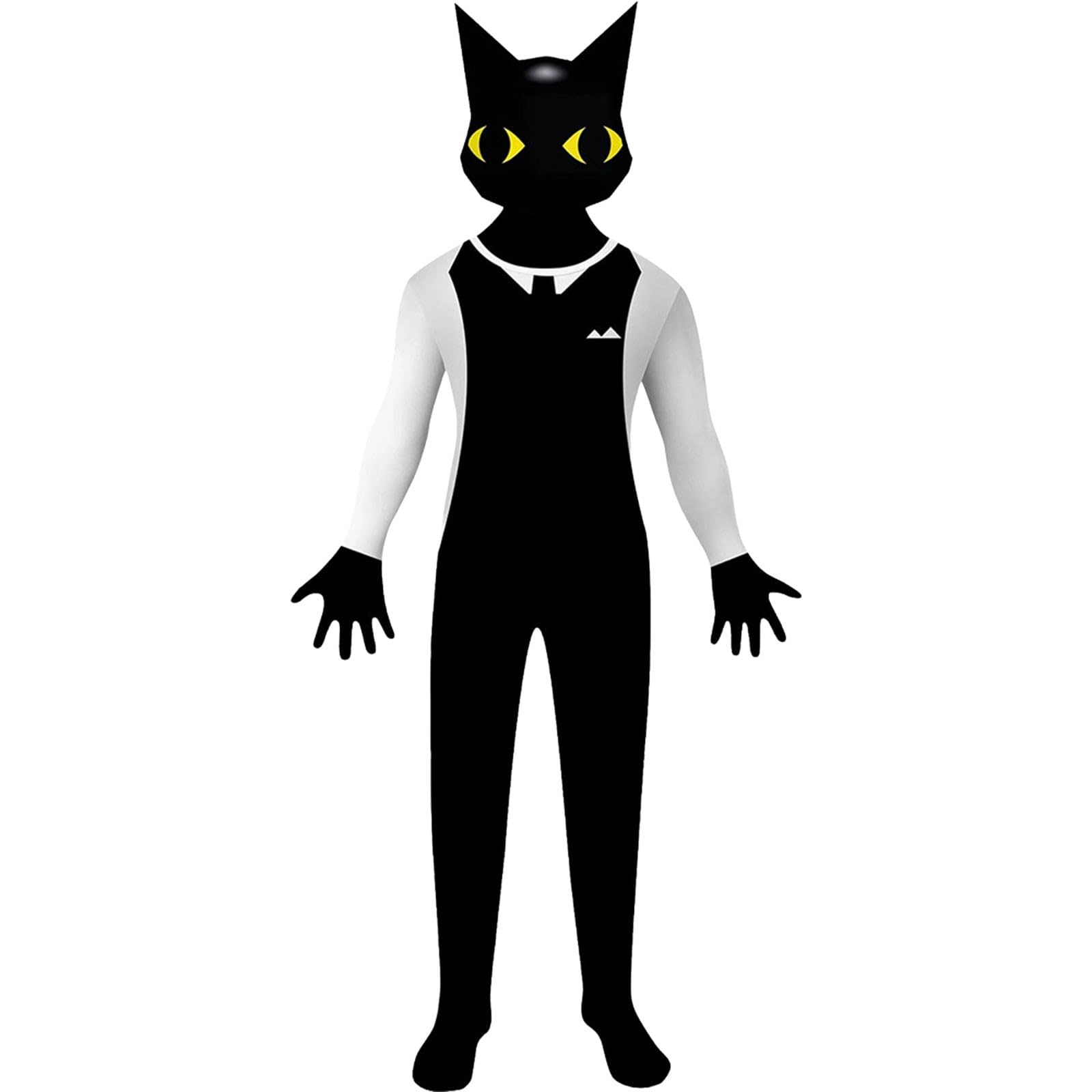Animal Hospital Costume Kids Jumpsuit Halloween Outfit with Removable Mask — image 1