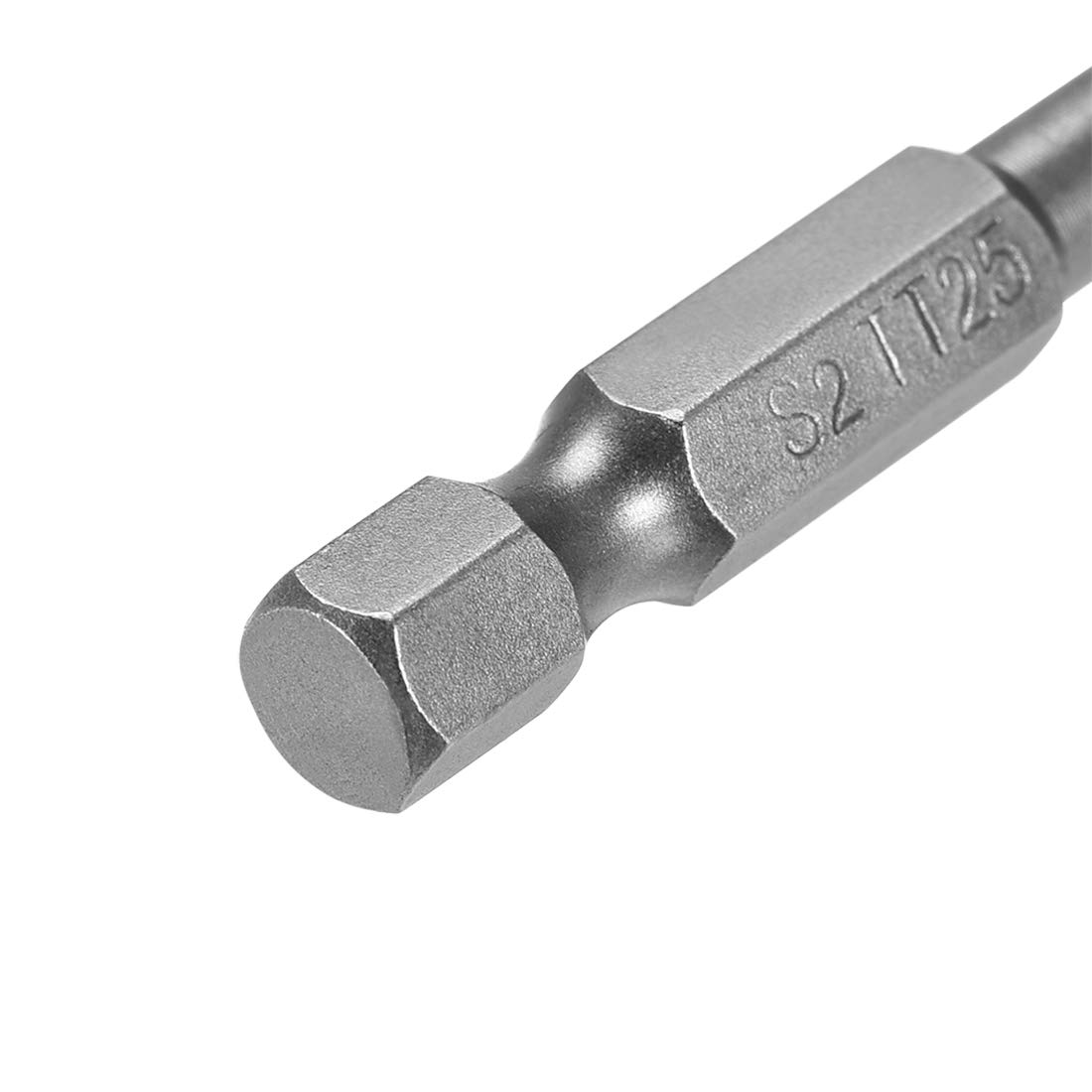 10 Embouts De Sécurité Torx TS25 – Tige Hexagonale 1/4″ X 50 Mm, Uxcell