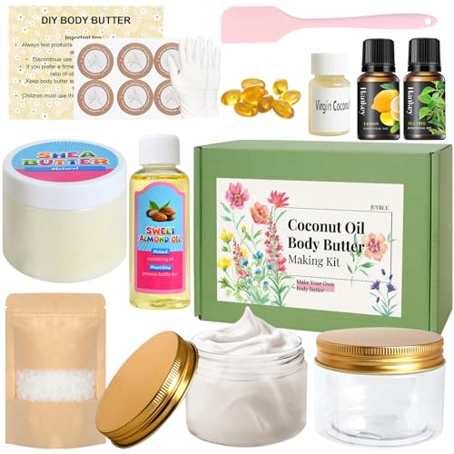 JUYRLE Body Butter Making Kit- Shea Butter Lotion Making Kit,