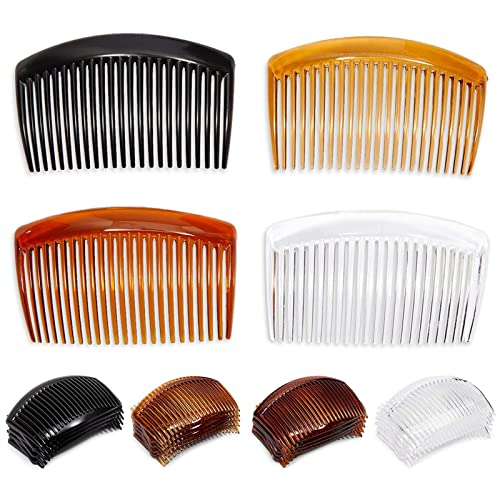 Hair Side Combs for Women (4 Colors, 36 Pack)