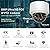 Vonnision 4K 2.5'' PoE PTZ IP Camera with Mic/Audio in, 8MP IP Dome Security Camera Outdoor, Waterproof IP66, 2.8mm Lens 60ft IR Night Vision, Pan 0~355° Tilt 0~90°