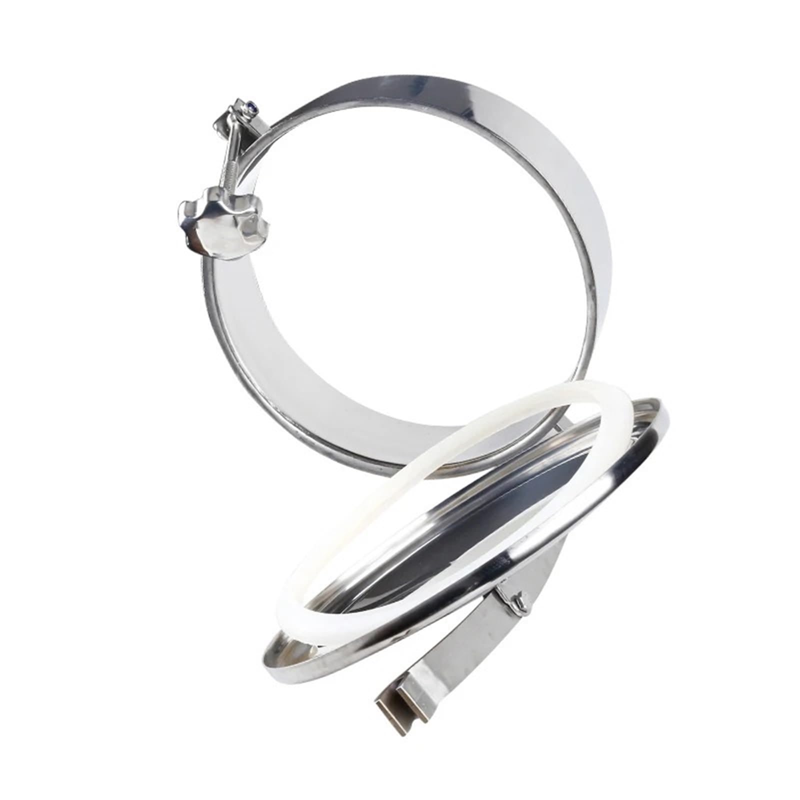 Tapa de acceso de acero inoxidable 304/316L (DN150-DN400) for tanques y recipientes.(DN400,SUS304)