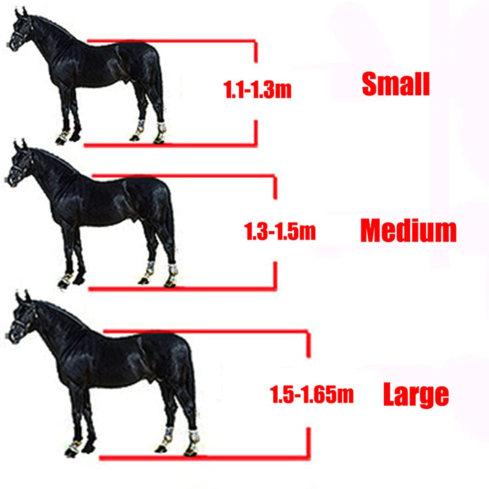 tooloflife Licol pour cheval double couche en nylon épais doux rembourré pour poulain, poney âne Taille M