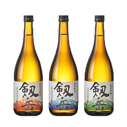 日本酒 剱岳3種厳選セット 720ml×3本