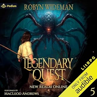 Legendary Quest Audiolibro Por Robyn Wideman arte de portada