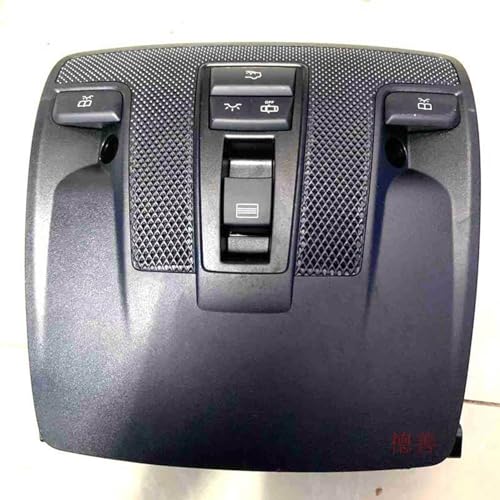 Car Reading Light Sunroof Switch for Mercedes Benz A180 A200 A260 B180 B200 B260,Car Interior Overhead Console Dome Light Reading Lamp Sunroof Switch Parts.,A-Black(Normal/A-Black)