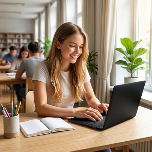 Image of Saco Laptop Sticker Skin Compatible with 2026 MacBook Neo 13 Inch with A18 Pro Chip Model A3404, Matte Finish, Scratch Resistance, Decal Skin - Black