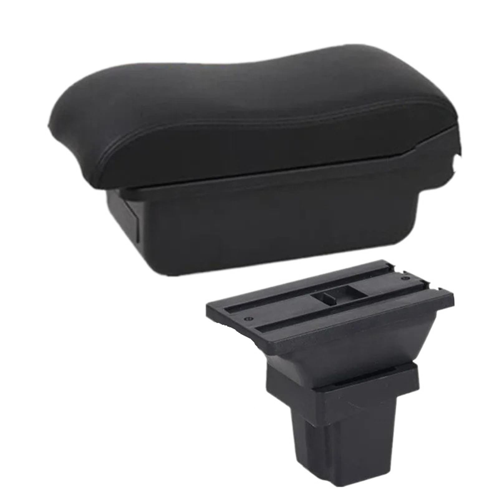 NOKRGQW Car Armrest Box For Chevrolet Tracker For Holden For Trax Car Armrest Storage Box Dedicated Retrofit Accessories(A black line No USB)