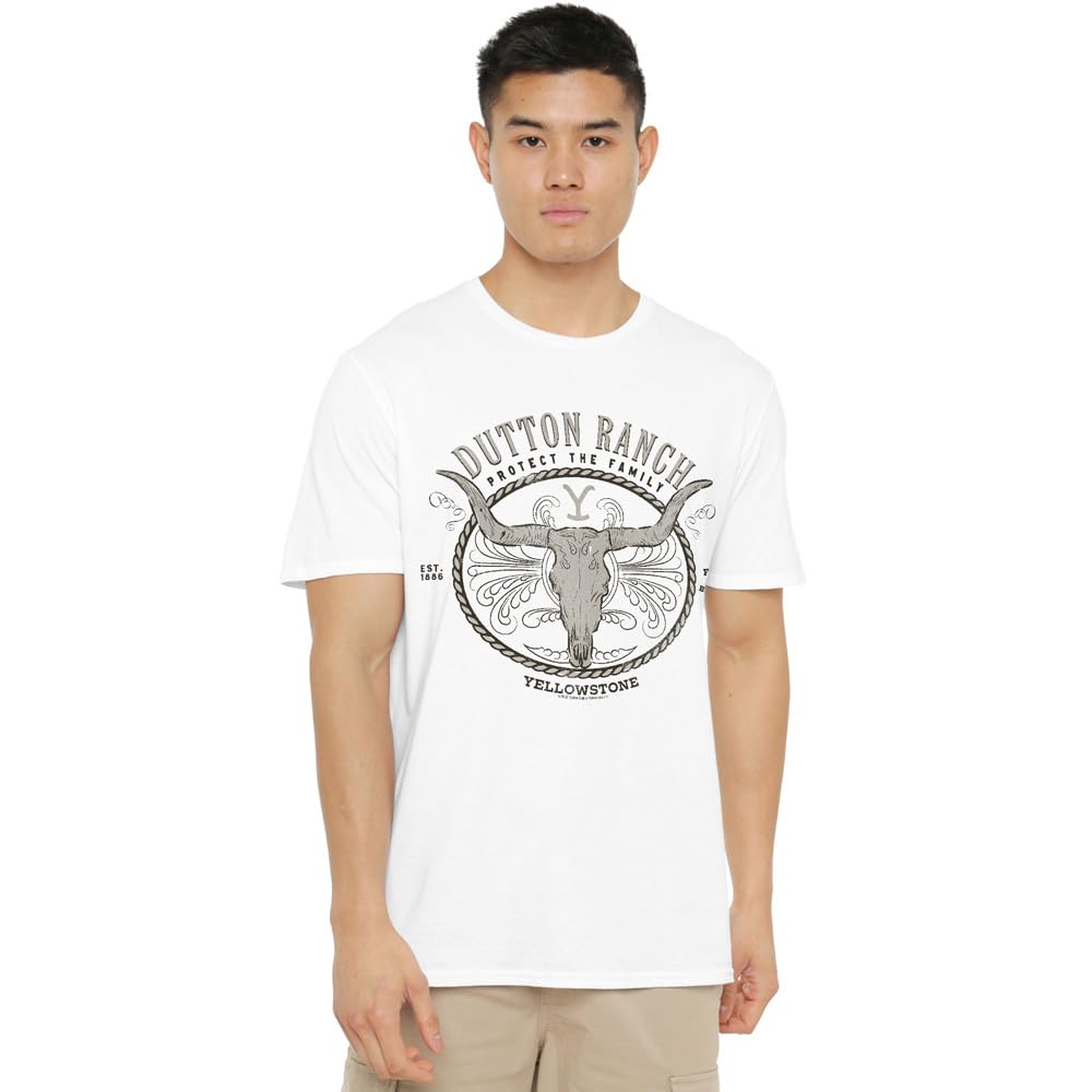 Other Yellowstone Dutton Ranch T-Shirt White 5XL