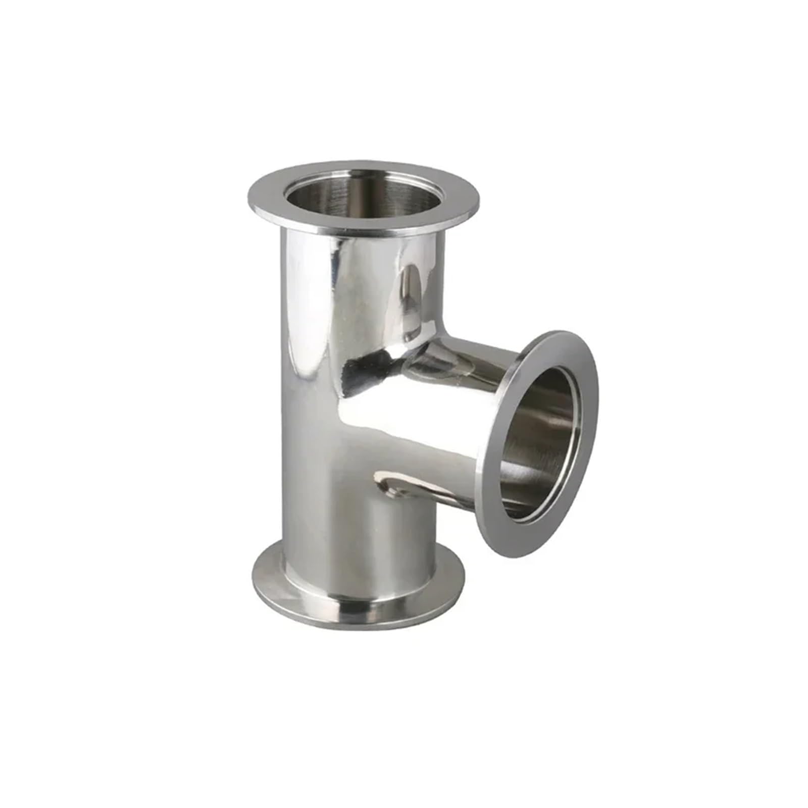 KF16 KF25 KF40 KF50 304 Stal nierdzewna KF Tuleja próżniowa Trójnik do rur Fit Tri Clamp(KF50)