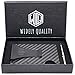 Carbon Fiber Money Clip Wallets for Men with RFID- Minimalist Slim CardHolder