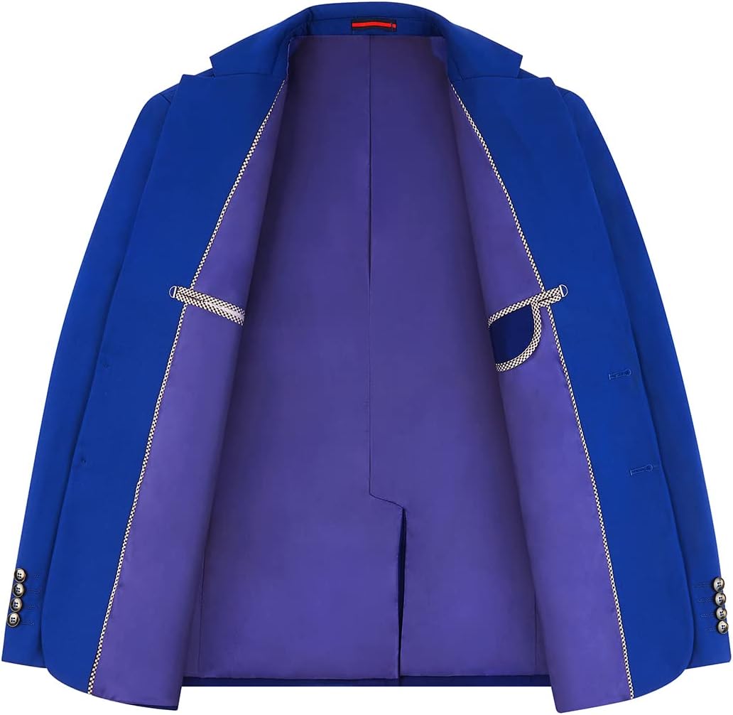 Men's Sport Coats & Blazers Slim Fit Suit Jacket for Men Two Button Sport Coat for Wedding Casual - Image 3