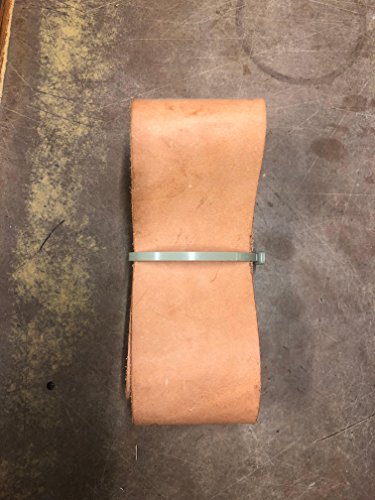 TFS 2x72 Leather strop for Belt Grinder Knife Sharpening honing