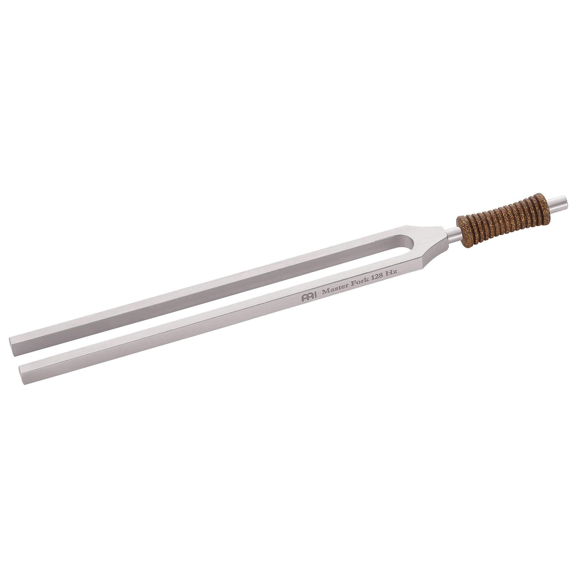 Sonic Energy Therapie Stimmgabel Set Delta + Ständer (TTF-DELTA-SET) | 2-teilig, binauraler Effekt (2 Hz), inkl. Hülle und Holzhalter, vernickelter Stahl, Korkgriff