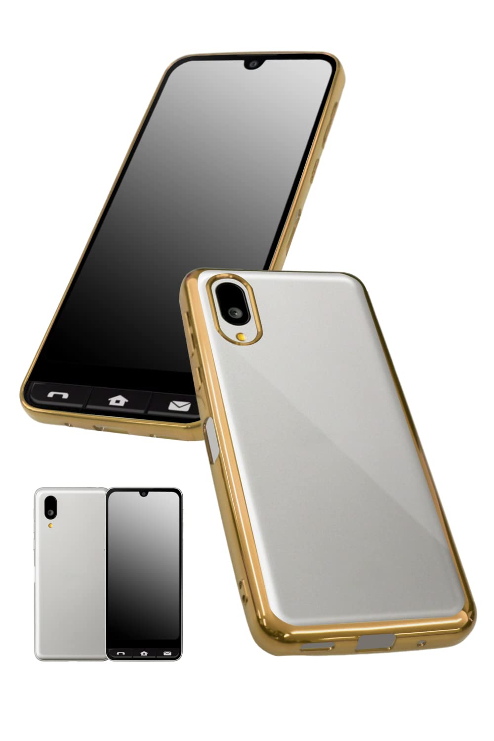 Amazon.co.jp: シズカウィル シンプルスマホ7 シンプルスマホ6 BASIO 