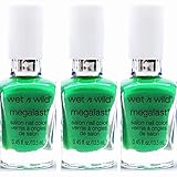 Wet N Wild Megalast Nail Color, 34301 Contact High, 0.45 fl oz / 13.5 mL (Pack of 3)