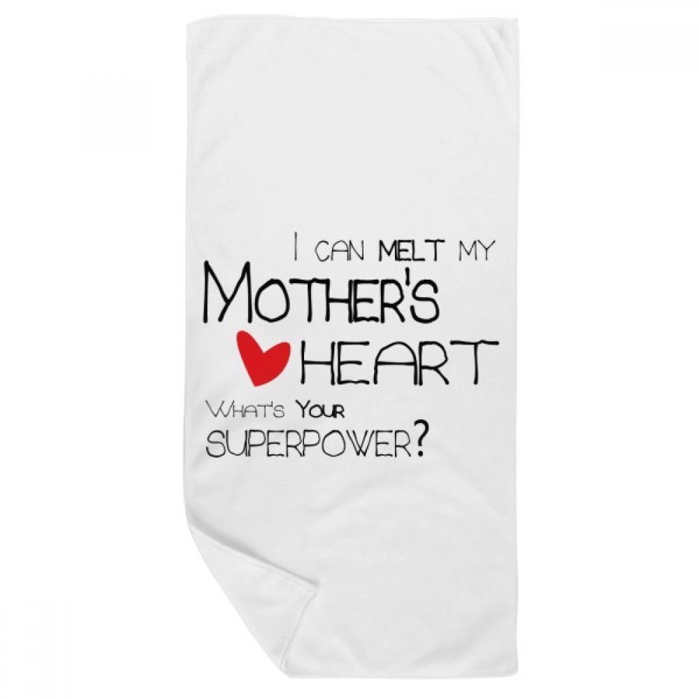 Serviette de bain douce Meilleure Maman pour peaux sensibles 35cm